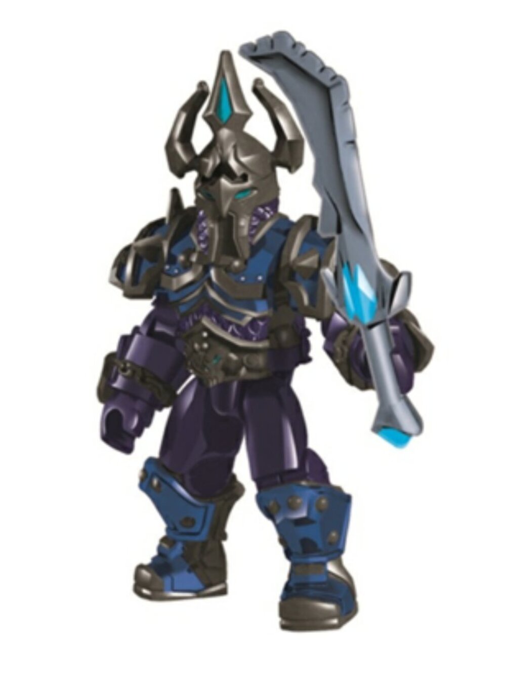 Rare Grail Mega Bloks WoW Night Elf Death Knight Figure